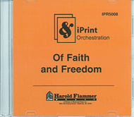 Of Faith and Freedom Instrumental Parts Orchestration cover